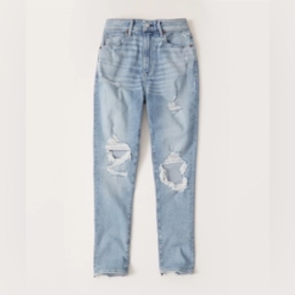 A&F Curve Love High Rise Super Skinny Ankle Jean